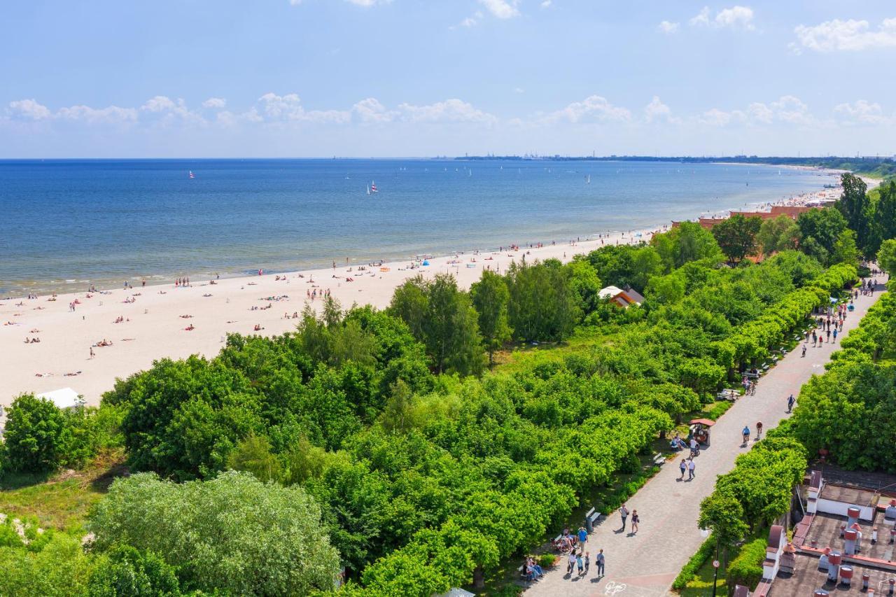 Lovely Terrace Apartment With Car Place Sopot Esterno foto